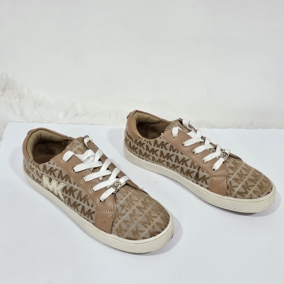 Michael kors women's sneakers brown/tan sz.5 - Picture 11 of 13